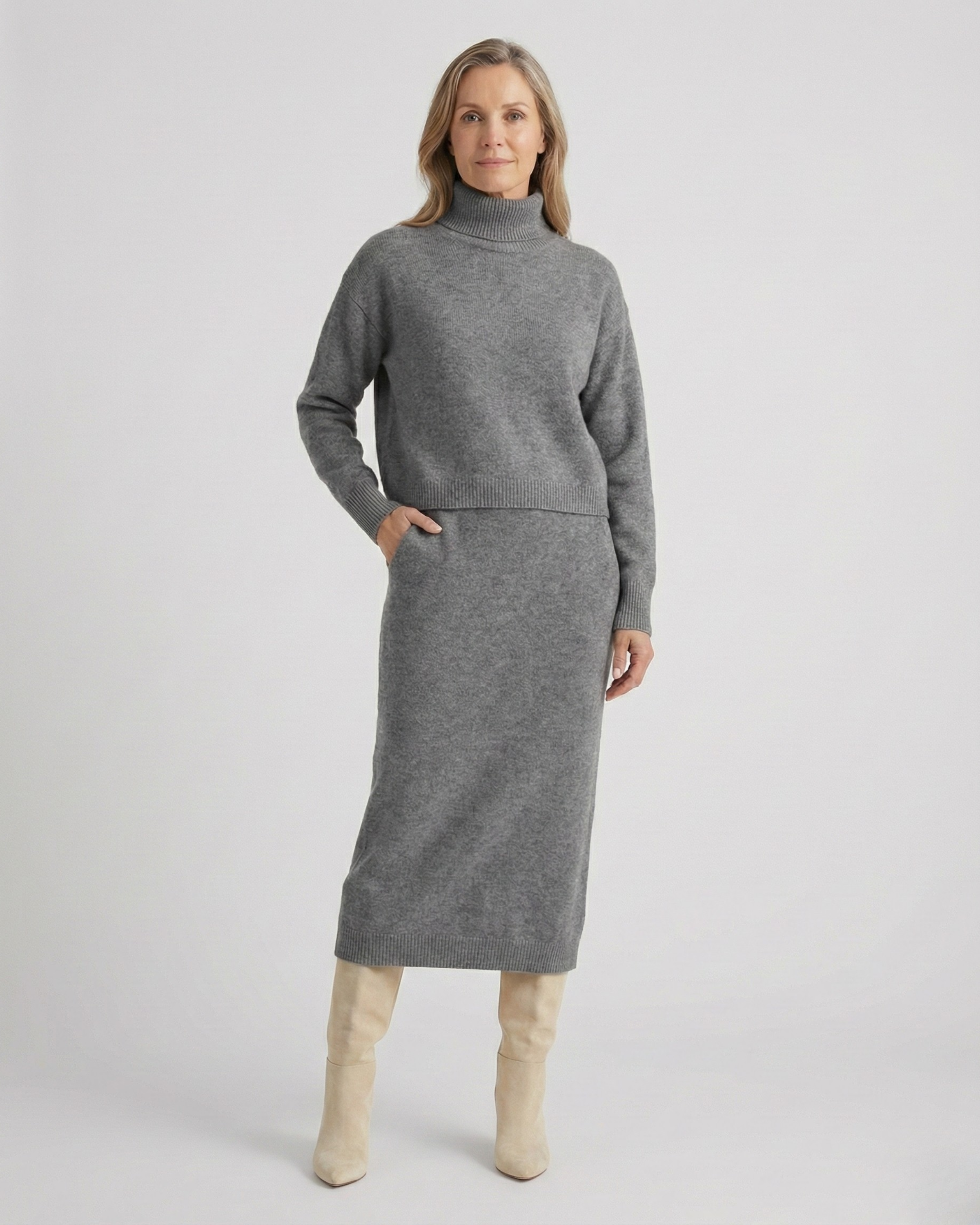 DILIA - STYLISH KNITWEAR SET